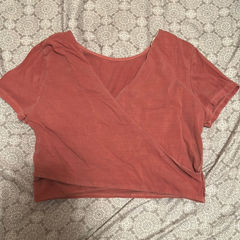 Belly shirt pinkish